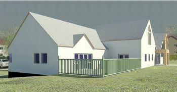 Artist's impression of the new building